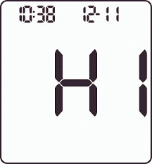 اقدامات لازم پس از مشاهده ی خطای اچ 1 در دستگاه تست قند خون :
