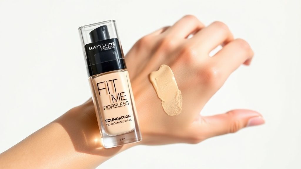 کرم پودر برای پوست چرب