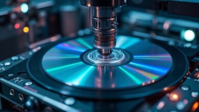 صنعت چاپ سی دی (CD) و دی وی دی (DVD)