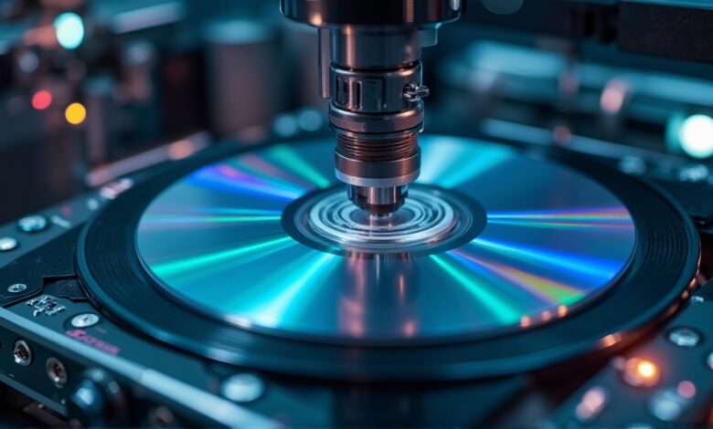 صنعت چاپ سی دی (CD) و دی وی دی (DVD)