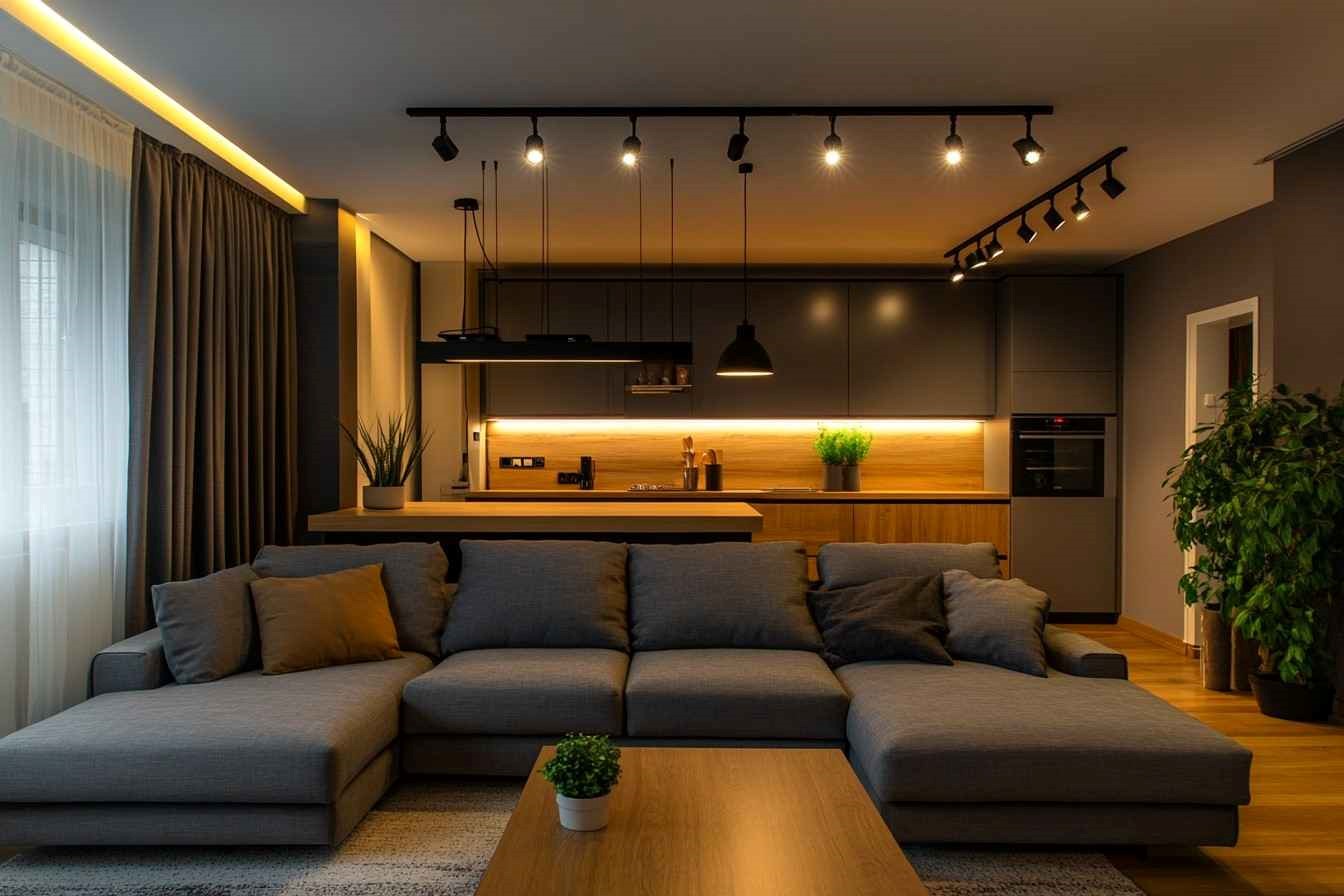 نورپردازی سقف بدون کناف چگونه ممکن است؟