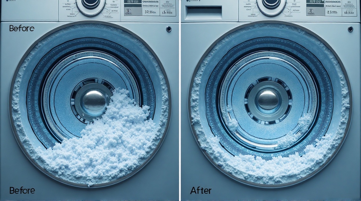 گام ۲: انتخاب محل مناسب برای افزودن پودر جرم گیر