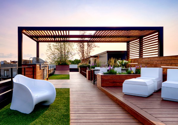 طراحی روف گاردن