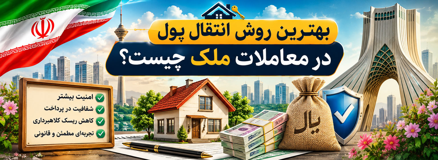 پرداخت امن پول در خرید خانه