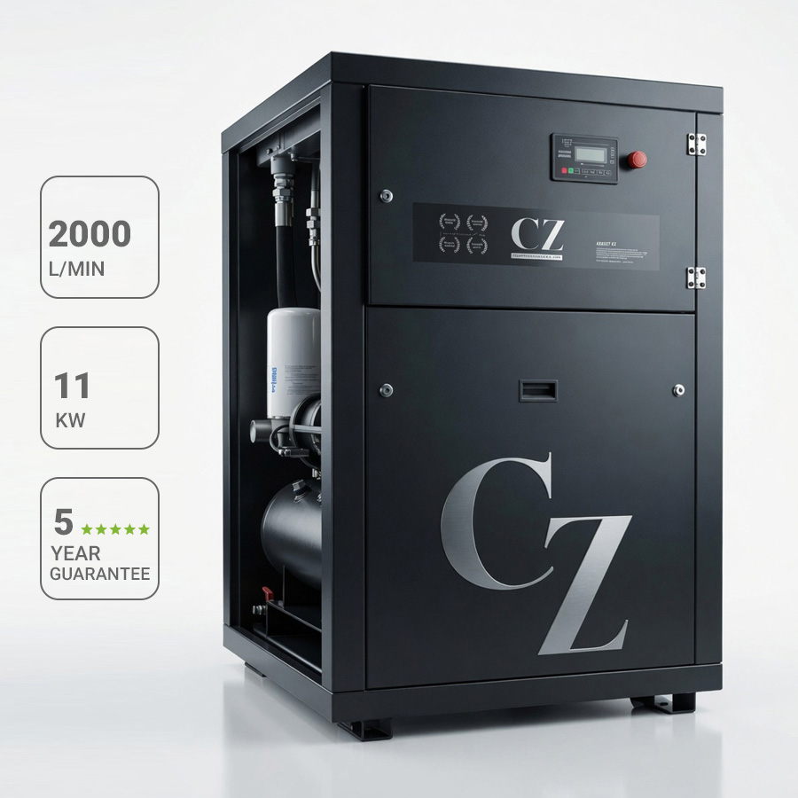 کمپرسور اسکرو 2000 لیتری 11kw - Image 1