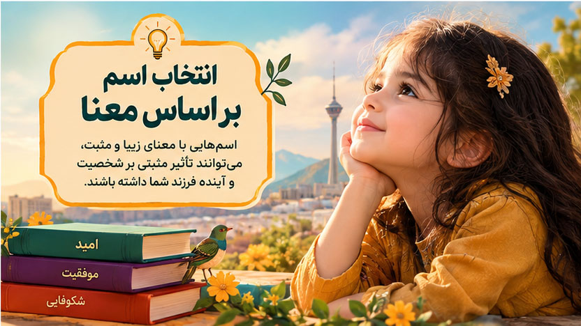 انتخاب اسم بر اساس معنی