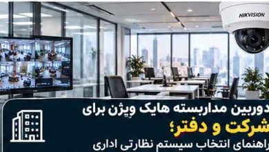 دوربین مداربسته هایک ویژن برای شرکت و دفتر