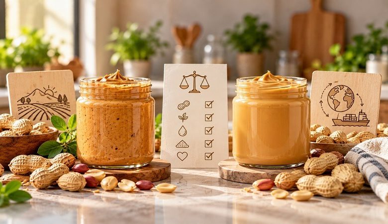 کره بادام زمینی ایرانی یا خارجی؟